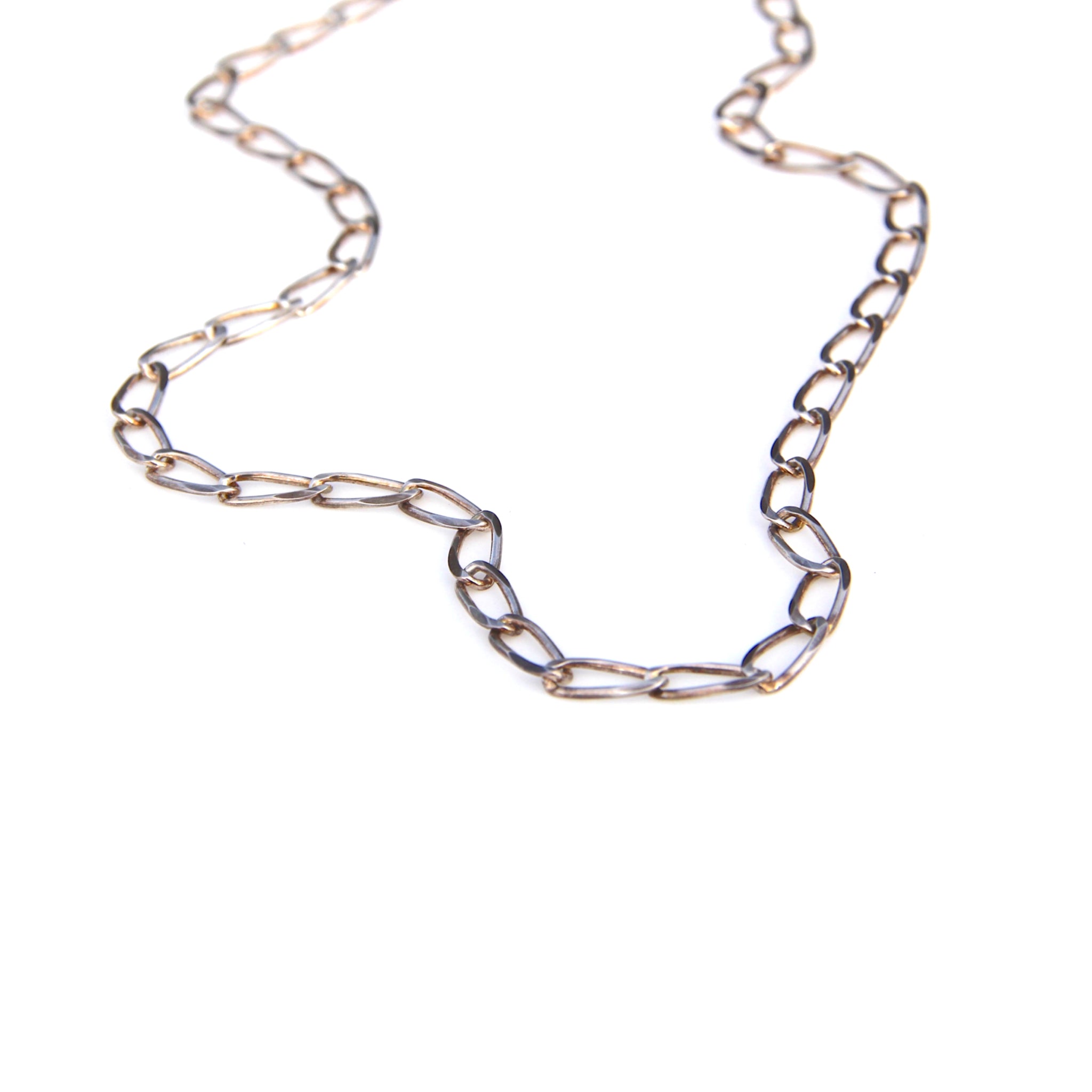 Flat Link Chain Necklace